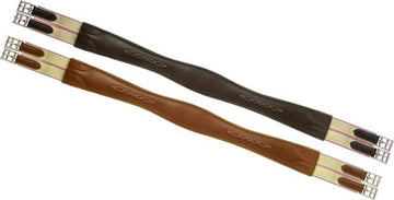 Ovation Pro Fancy Stitched Overlay Girth with Elastic at Both Ends